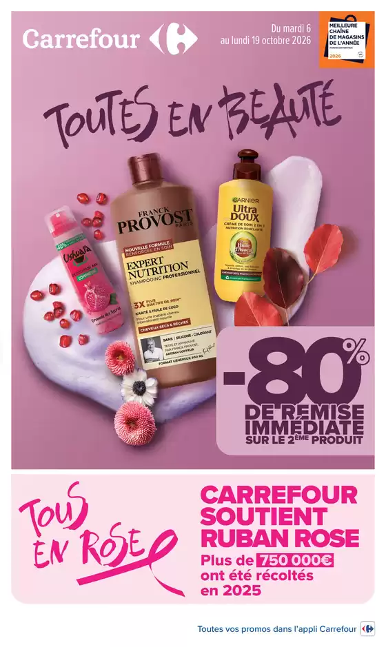Couverture du catalogue Toutes en beauté