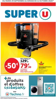 Couverture du catalogue Catalogue super U