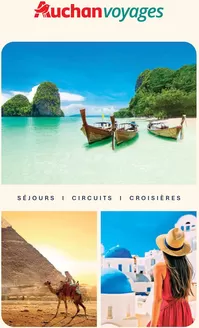Couverture Brochure Auchan voyages