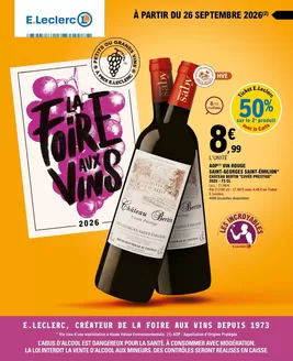 Couverture du catalogue Foire aux vins-mixte