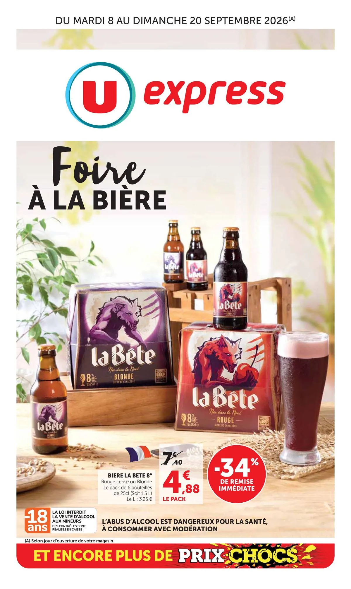 Couverture du catalogue Foire à la bière