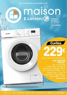 Couverture du catalogue Maison
