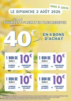 Couverture Bons dachat 2 août