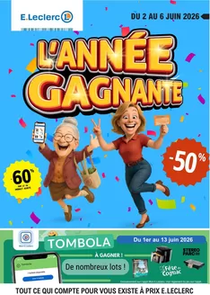 Couverture du catalogue L'année-versaire !