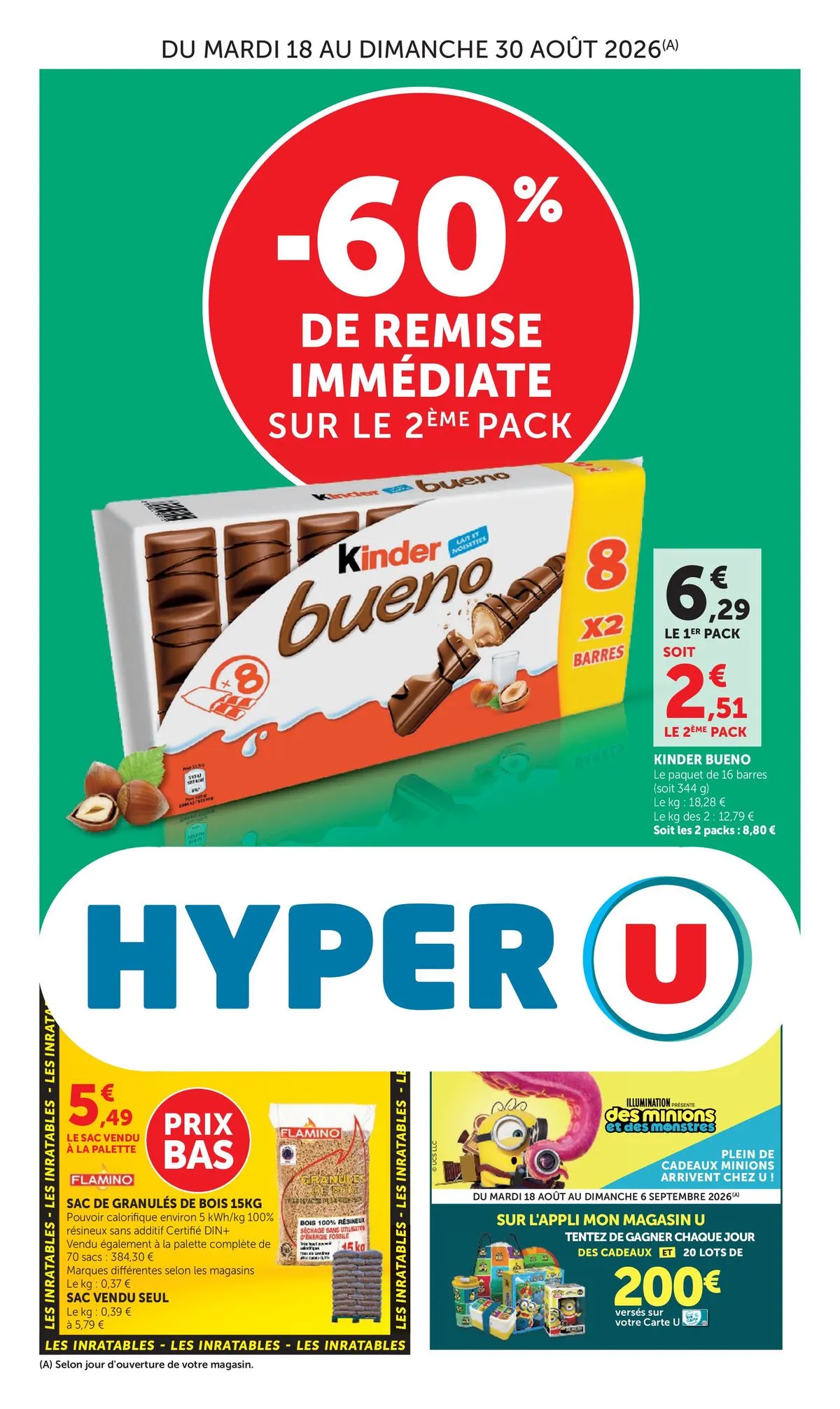 Couverture du catalogue Catalogue hyper U