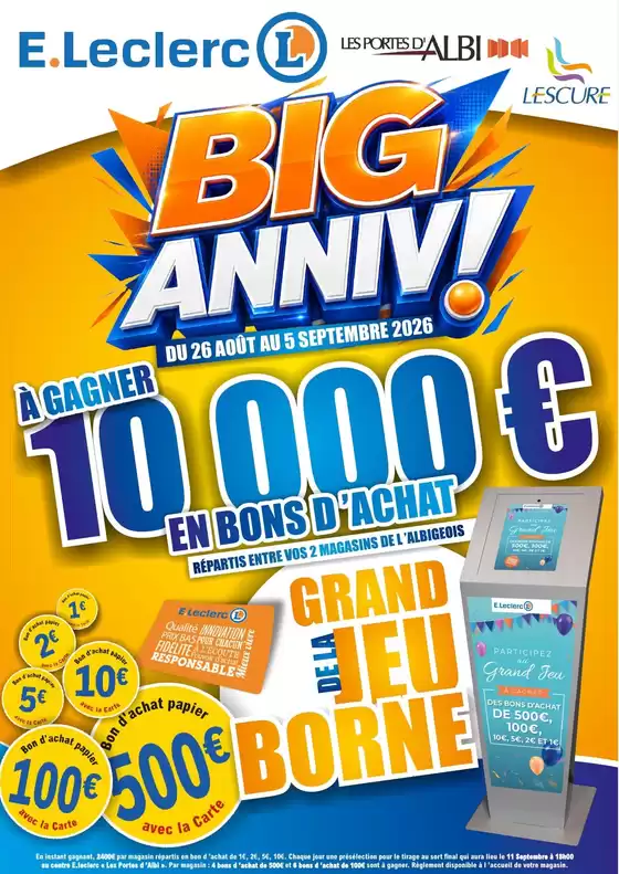 Couverture du catalogue Op lavida anniv 2026