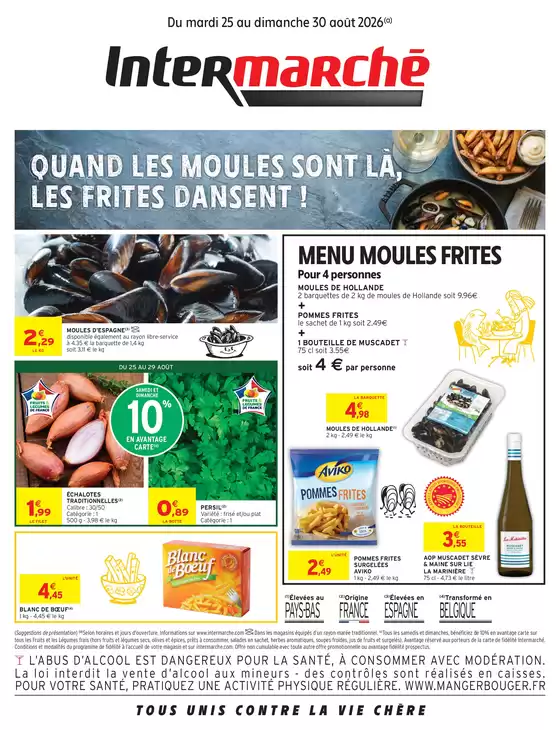 Couverture du catalogue S35-r02-moules frites