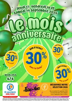 Couverture du catalogue Anniversaire 4