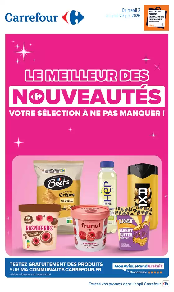 Couverture Les nouveautés de juin