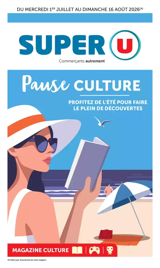 Couverture du catalogue Le magazine culture été