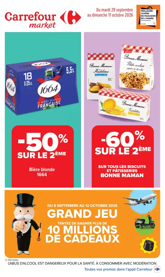 Couverture du catalogue Vos promos du quotidien