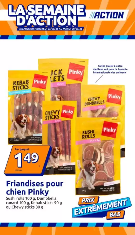 Couverture du catalogue Catalogue Action