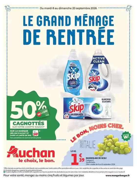 Couverture du catalogue Catalogue Auchan hypermarché