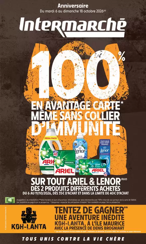 Couverture du catalogue Tf anniversaire 4