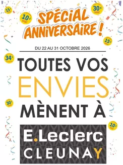 Couverture du catalogue Spécial Anniversaire !