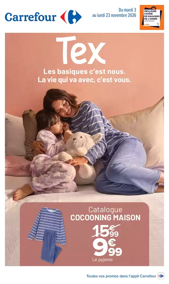 Couverture du catalogue Textile cocooning maison