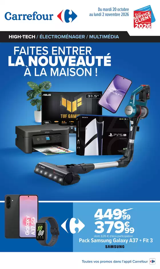 Couverture du catalogue Faites entrer la nouveauté à la maison