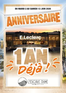 Couverture du catalogue Anniversaire magasin