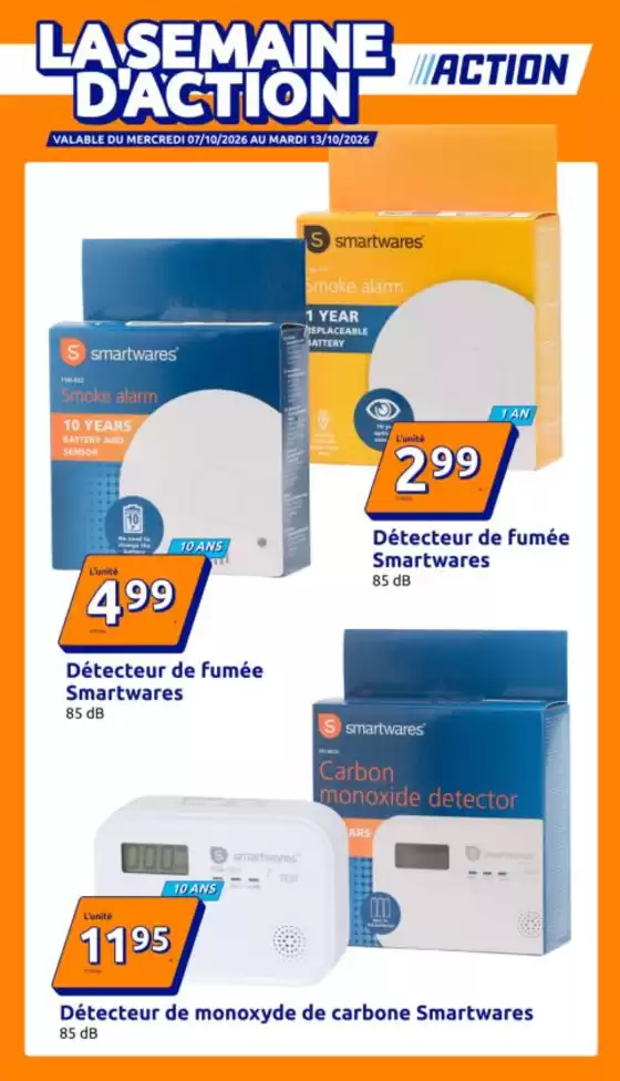 Couverture du catalogue Catalogue Action