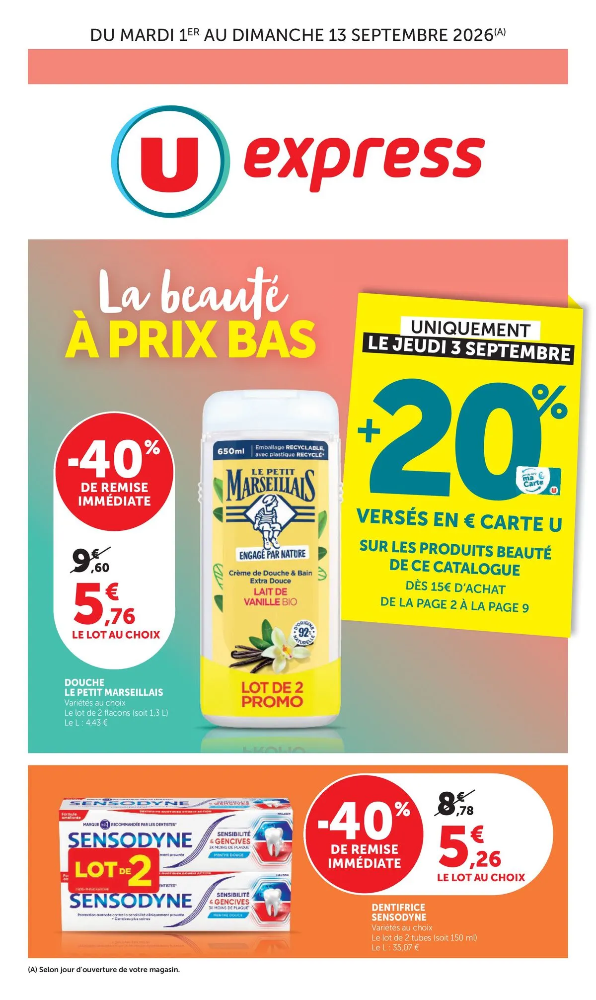 Couverture du catalogue Spécial beauté