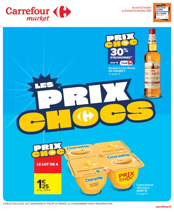 Couverture du catalogue Les prix chocs