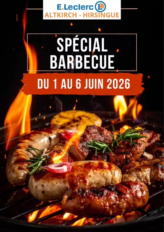 Couverture du catalogue Barbecue