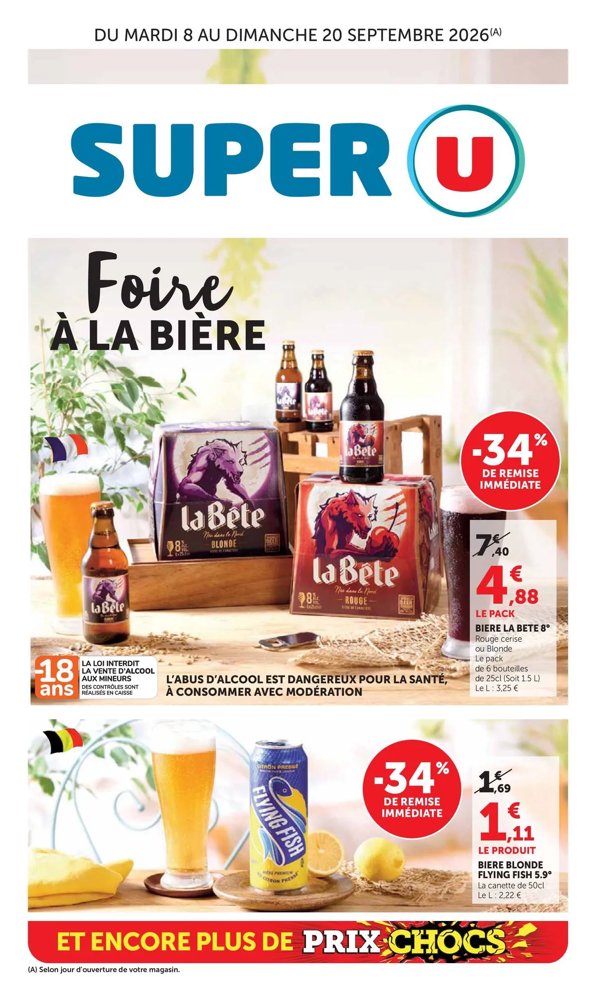 Couverture du catalogue Foire à la bière