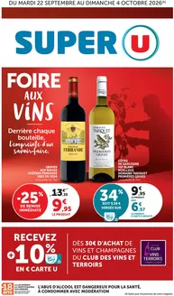 Couverture du catalogue Spéciale foire aux vins