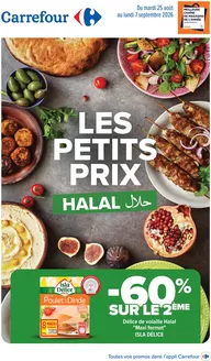 Couverture du catalogue Les petits prix halal