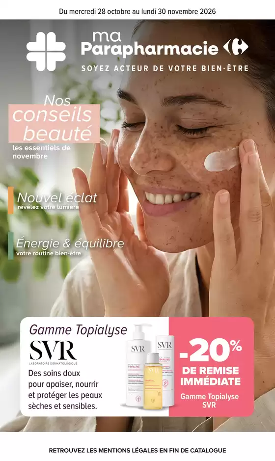 Couverture du catalogue Ma parapharmacie soyez acteur de votre bien-être