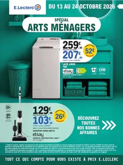 Couverture du catalogue Arts menagers octobre