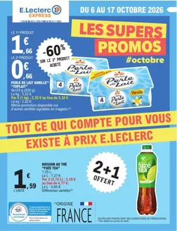 Couverture du catalogue Supers promos #octobre (dm22b)-express