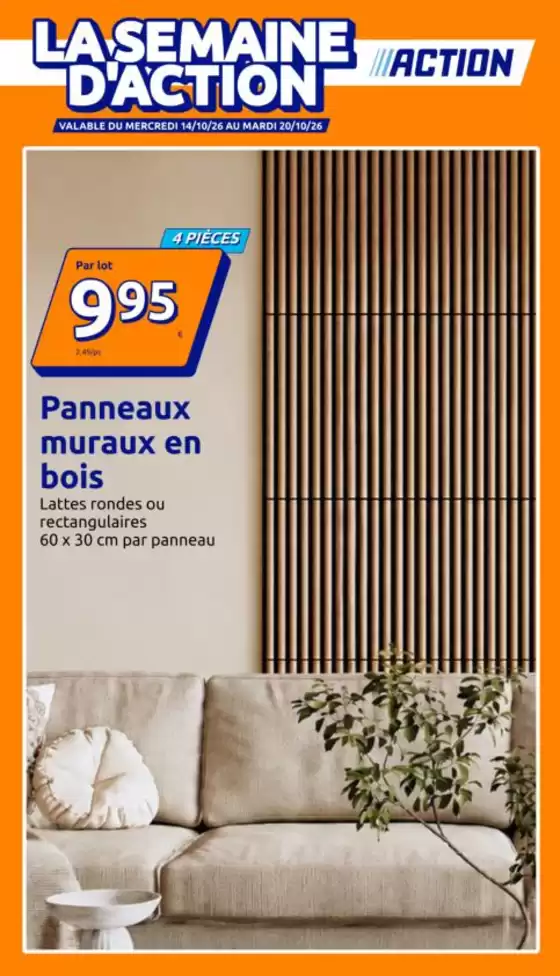 Couverture du catalogue Catalogue Action