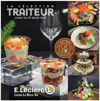 Couverture Carte traiteur premium