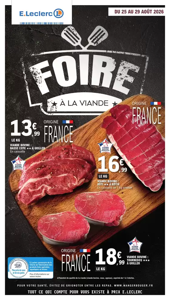 Couverture du catalogue Foire a la viande 2
