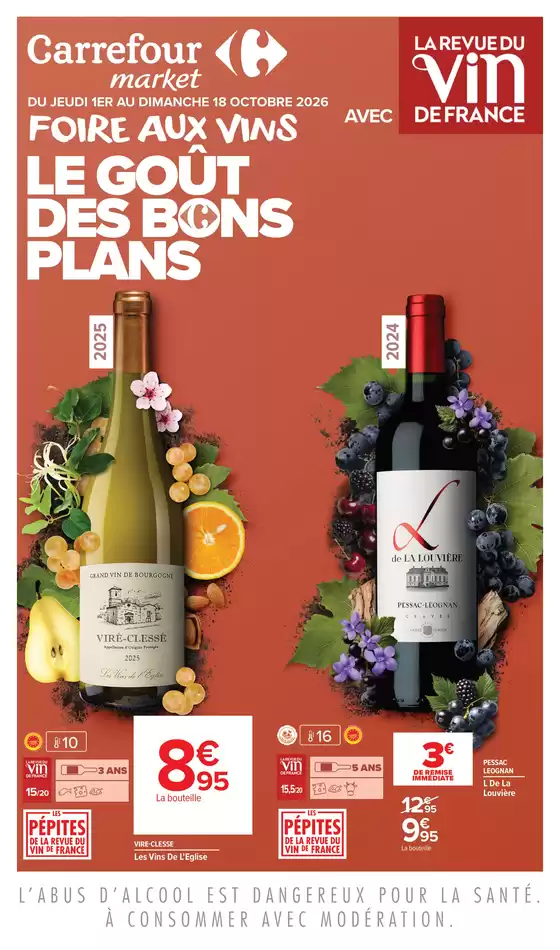 Couverture du catalogue La foire aux vins