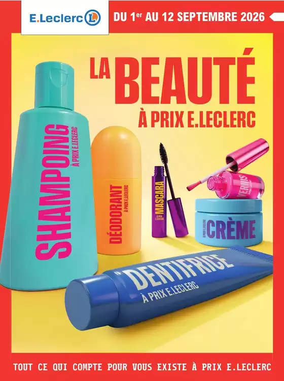 Couverture du catalogue Beauté automne