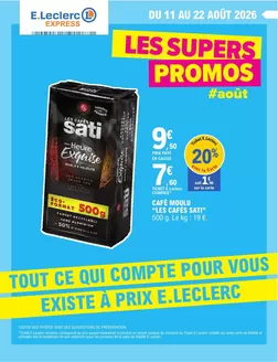 Couverture du catalogue Supers promos #aout rentrée (tpa8)-express