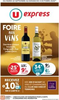 Couverture du catalogue Spéciale foire aux vins