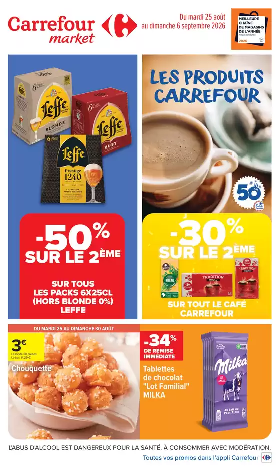 Couverture du catalogue Les produits Carrefour