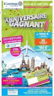 Couverture du catalogue Anniversaire magasin 2026