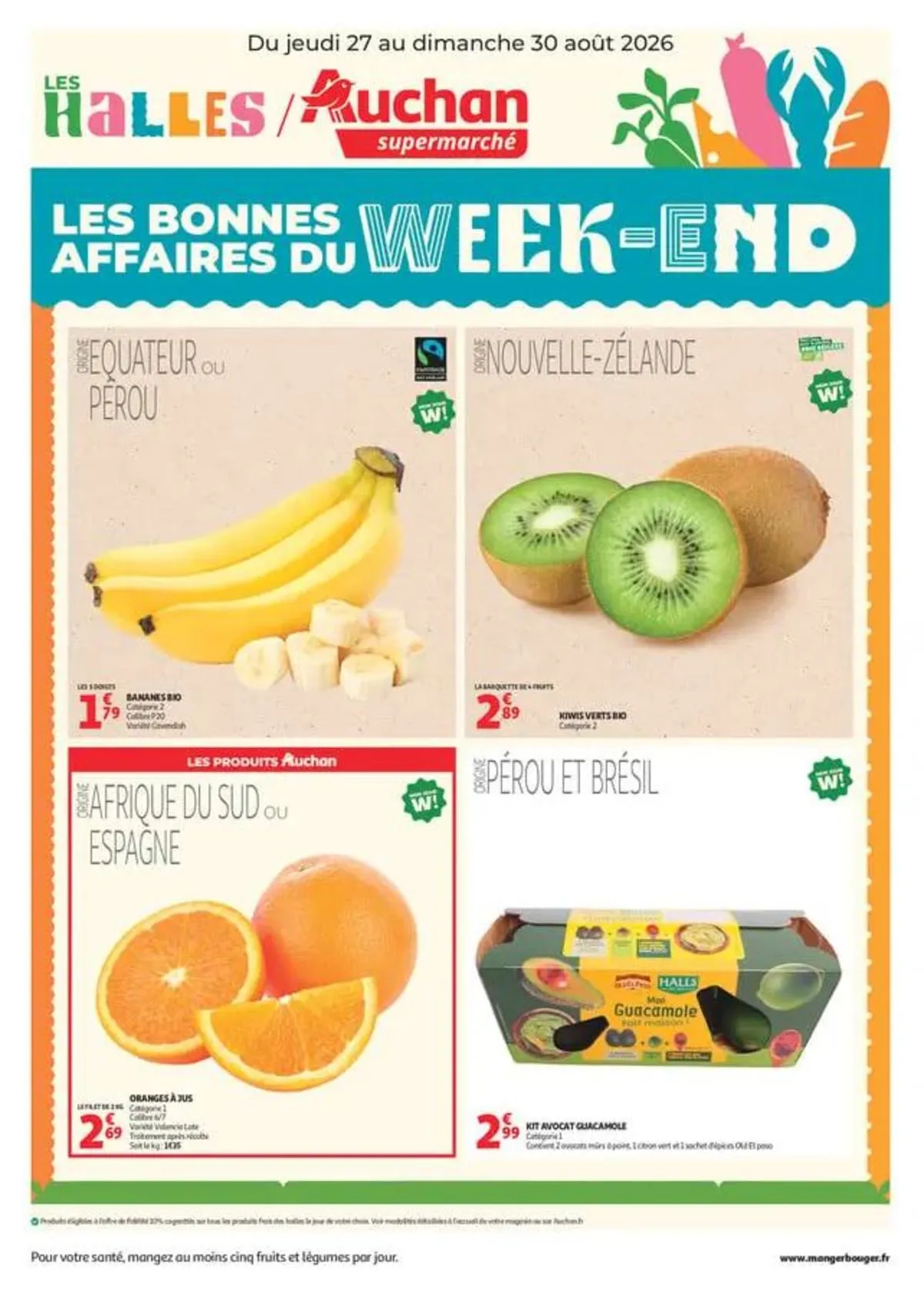 Couverture du catalogue Catalogue Auchan supermarché