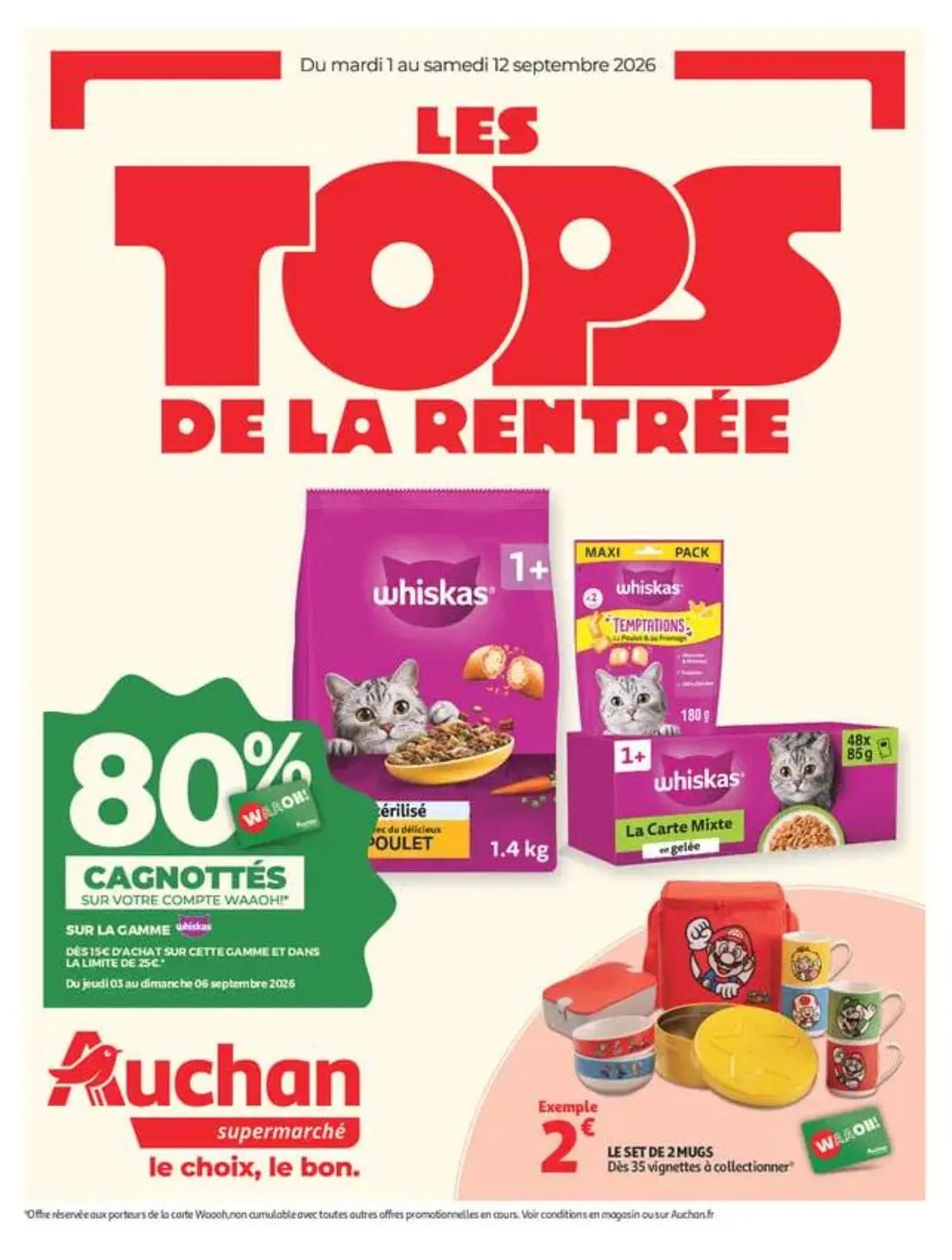 Couverture du catalogue Catalogue Auchan supermarché