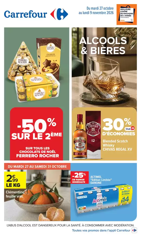 Couverture du catalogue Vos promos du quotidien