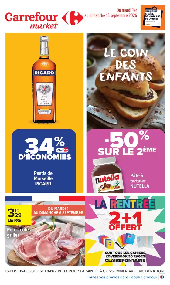Couverture du catalogue Le coin des enfants