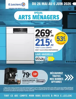 Couverture du catalogue Arts menagers dété