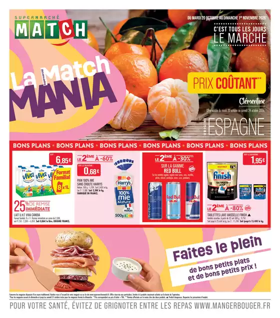 Couverture du catalogue La match mania