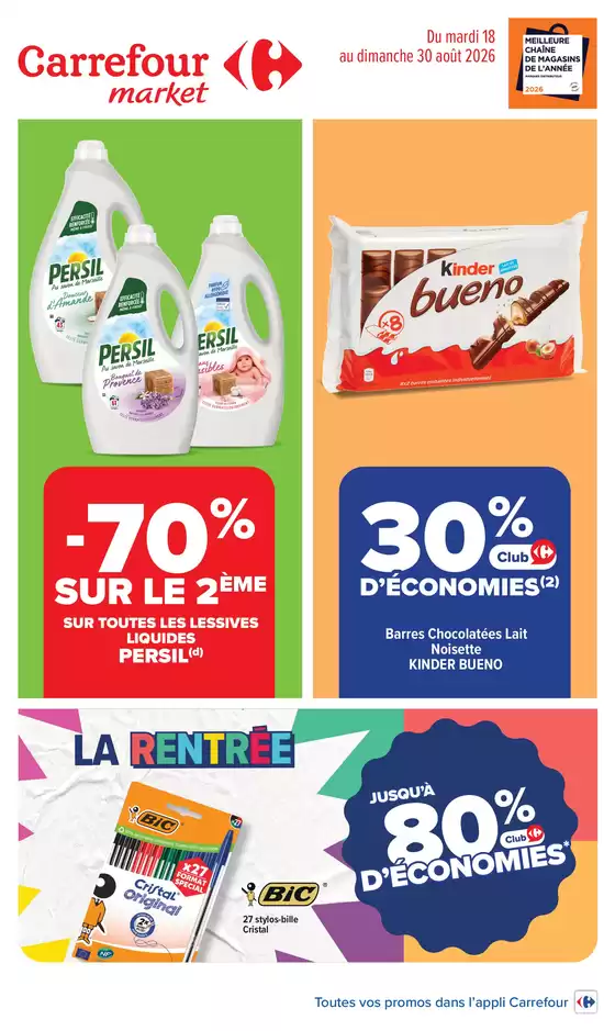 Couverture du catalogue La rentrée