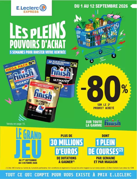 Couverture du catalogue Evenement 7-express