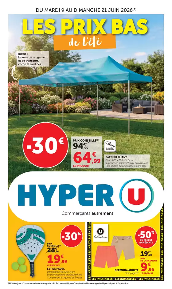 Couverture du catalogue Les prix Bas de l'été